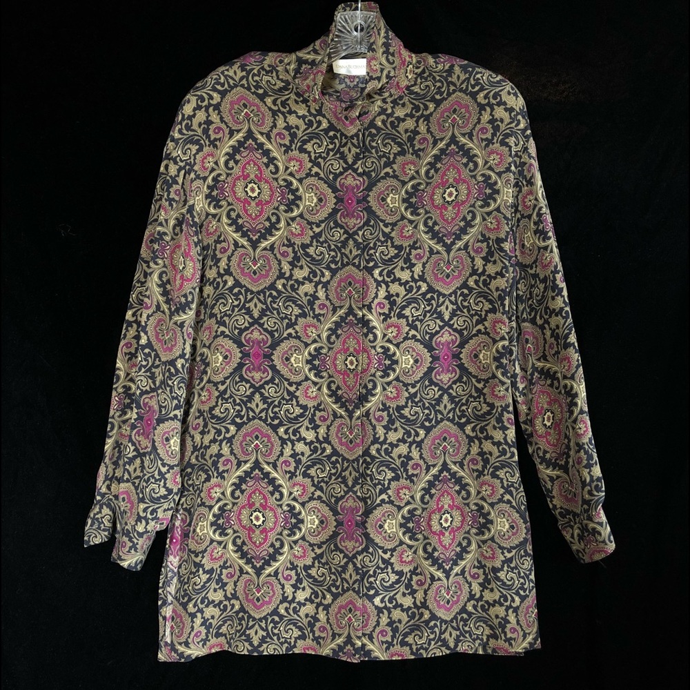 Chic SILK TUNIC by Dana Buchman for Neiman Marcus